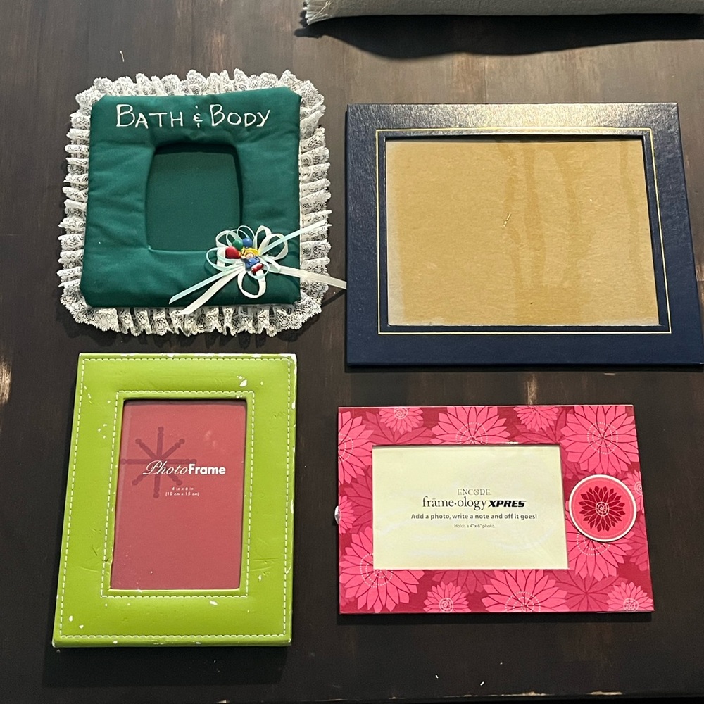 Picture Frames - miscellaneous frames.